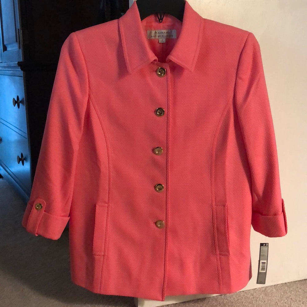 Tahari Spring suit jacket, size 10, NWT
